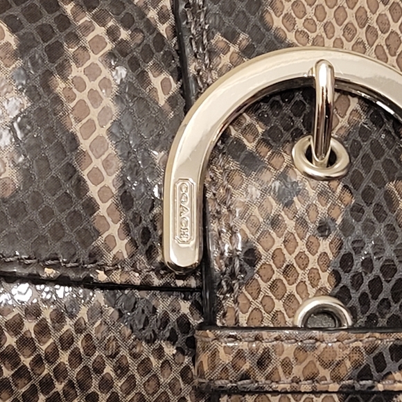 Coach faux snakeskin crossbody bag - Picture 2 of 2